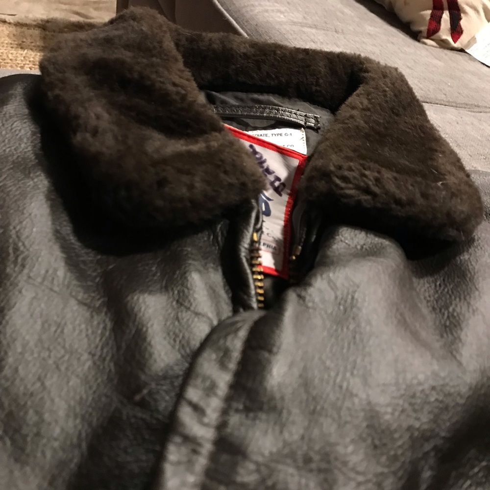 Navy Issued Flight Jacket - Picture 3 of 6